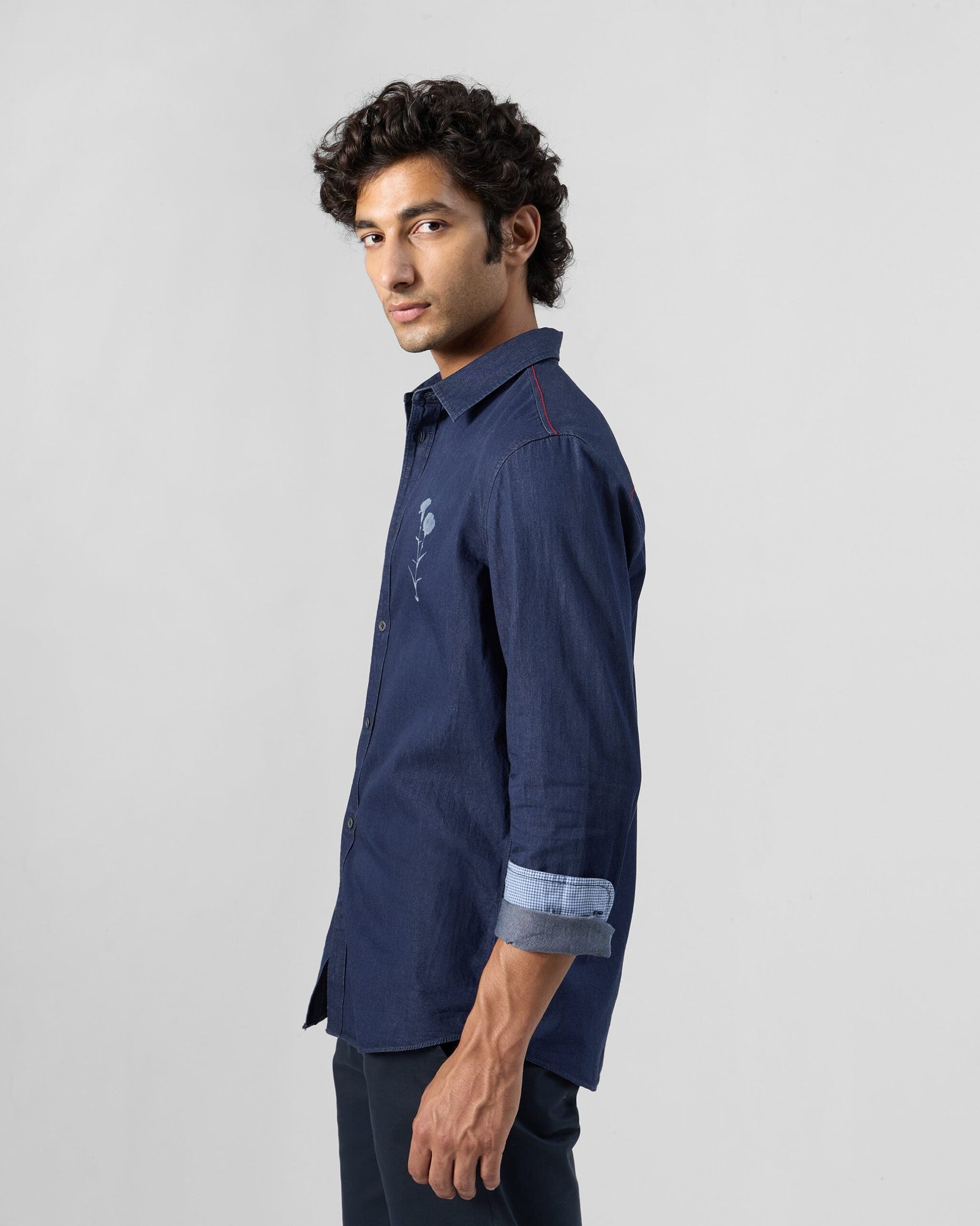 Classic Shirt - Cotton Denim Classic Fit - Image 2