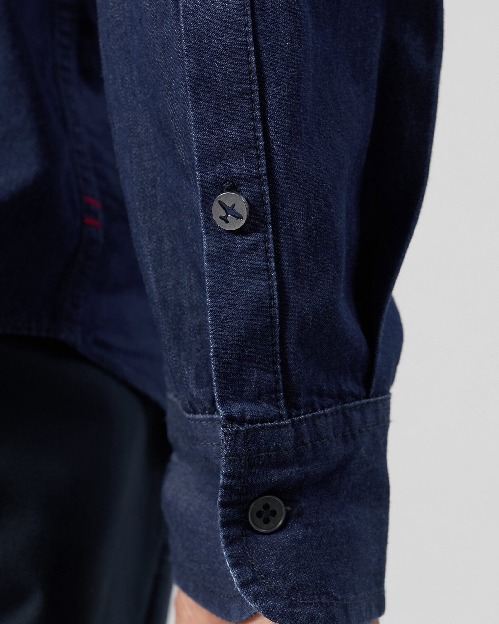 Classic Shirt - Cotton Denim Classic Fit - Image 5