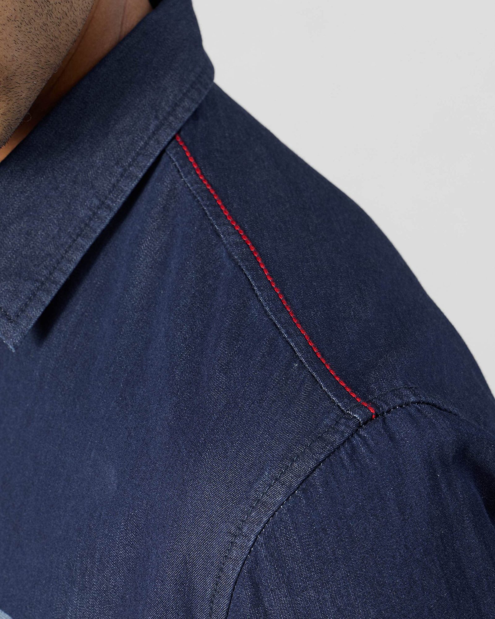 Classic Shirt - Cotton Denim Classic Fit - Image 6