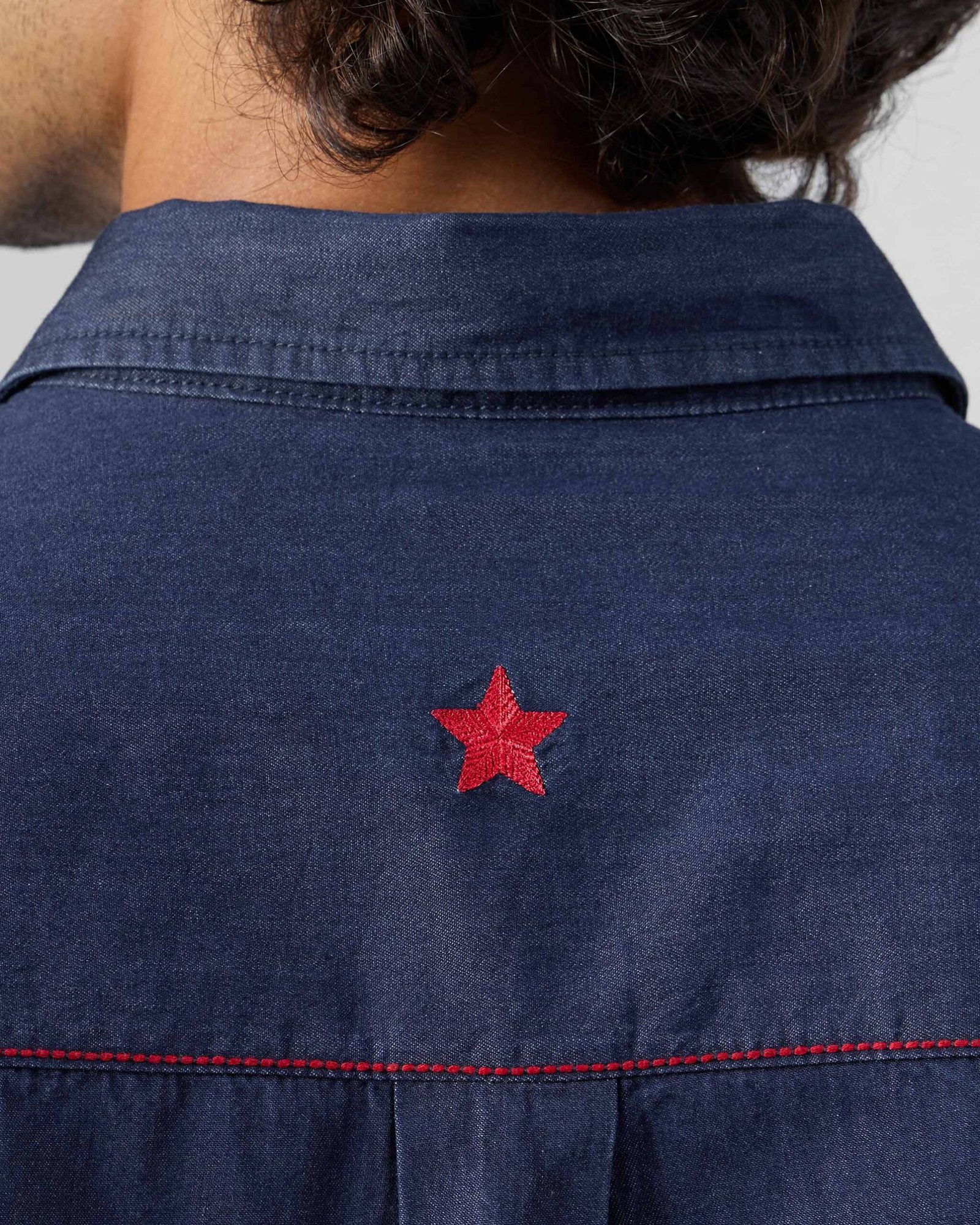 Classic Shirt - Cotton Denim Classic Fit - Image 7