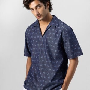 Yamuna Kurta Shirt - Cotton Denim Relaxed fit