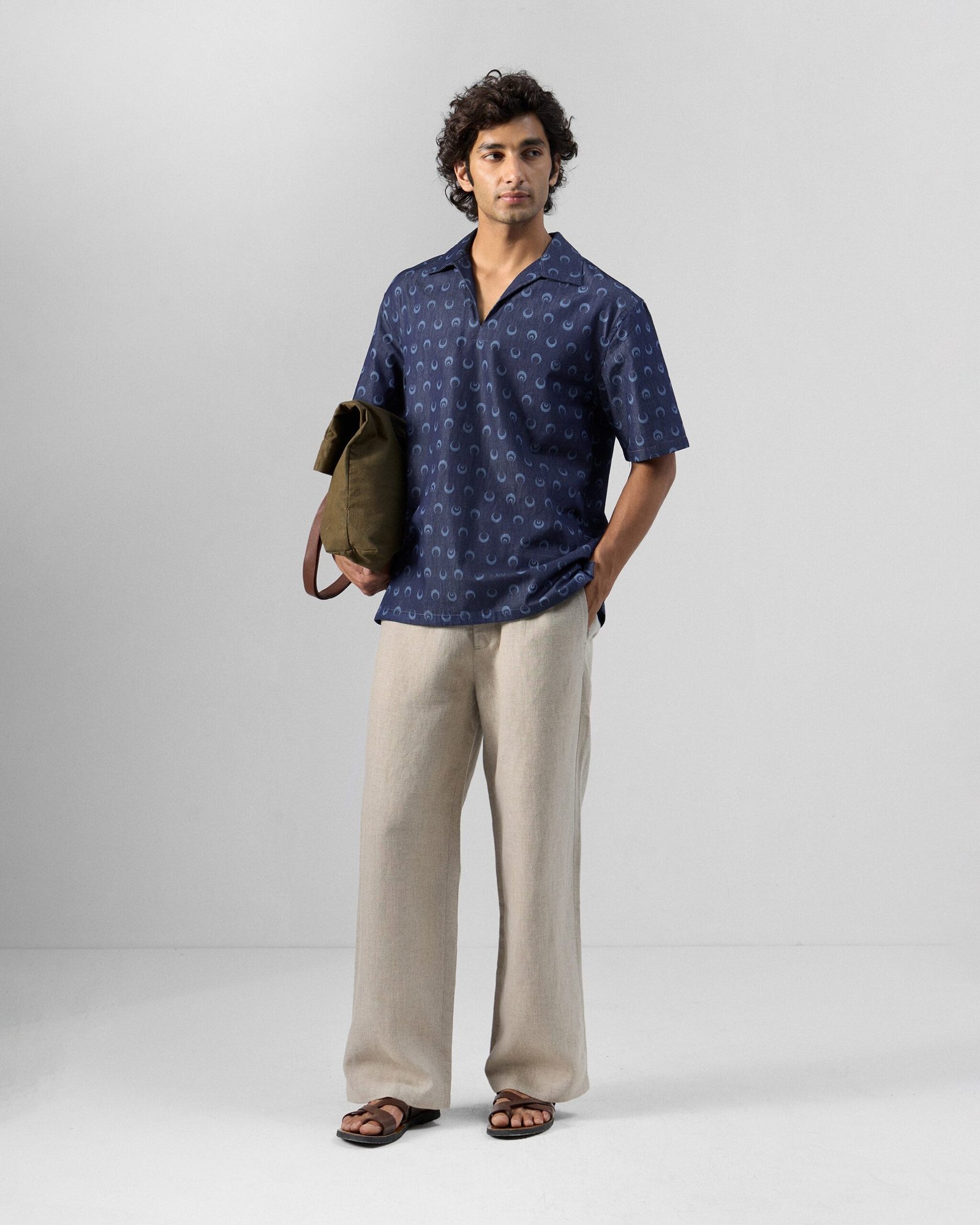 Yamuna Kurta Shirt - Cotton Denim Relaxed fit - Image 6