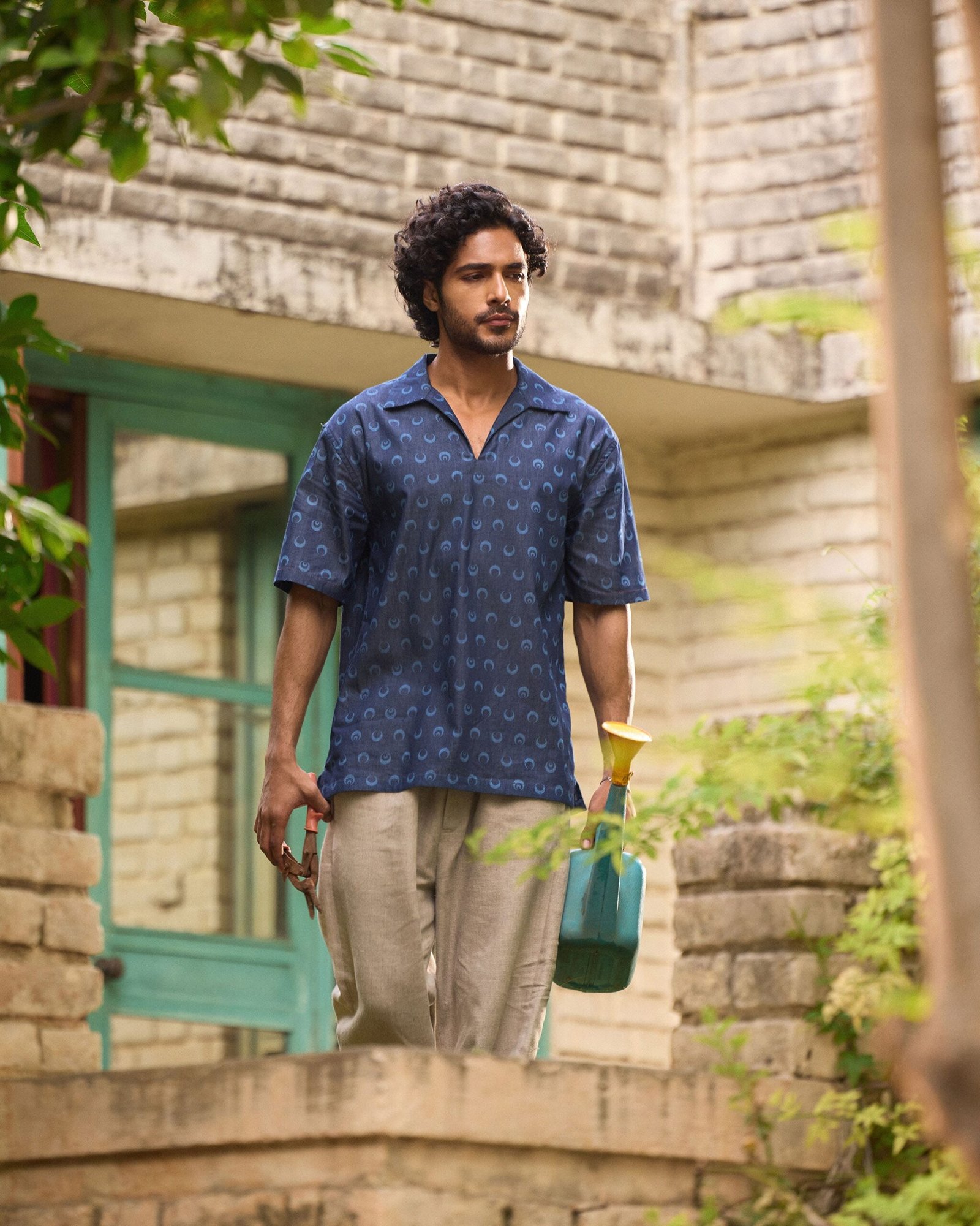 Yamuna Kurta Shirt - Cotton Denim Relaxed fit - Image 7