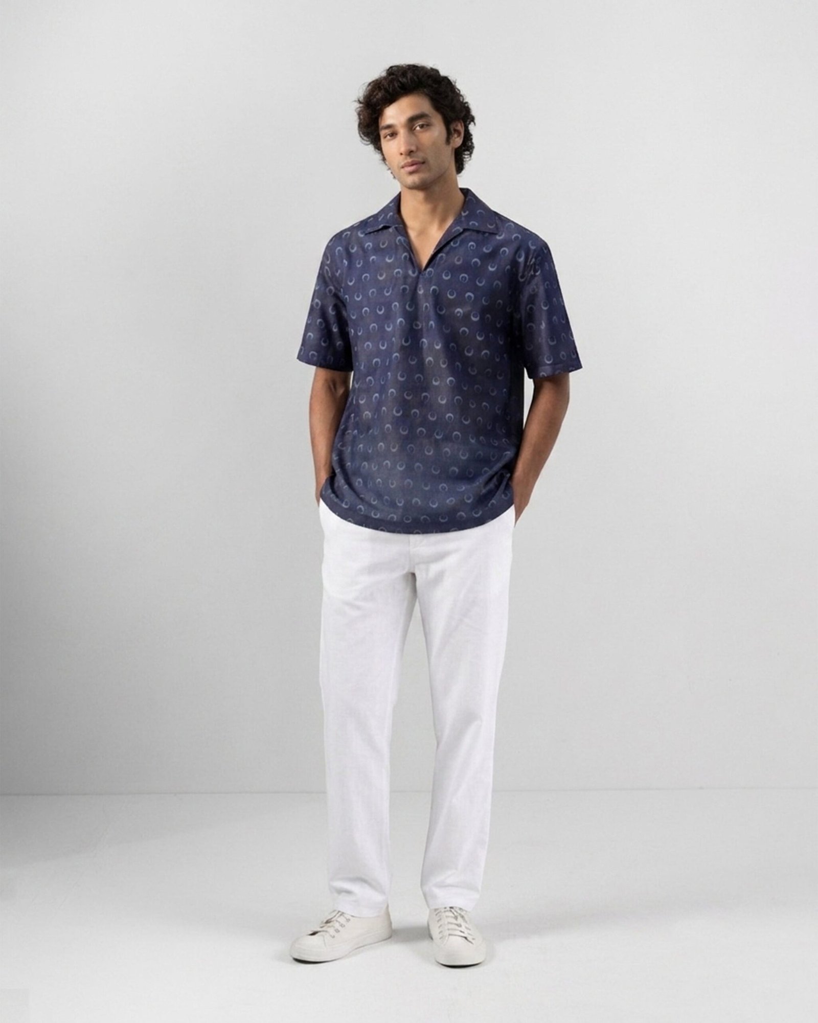Yamuna Kurta Shirt - Cotton Denim Relaxed fit - Image 8