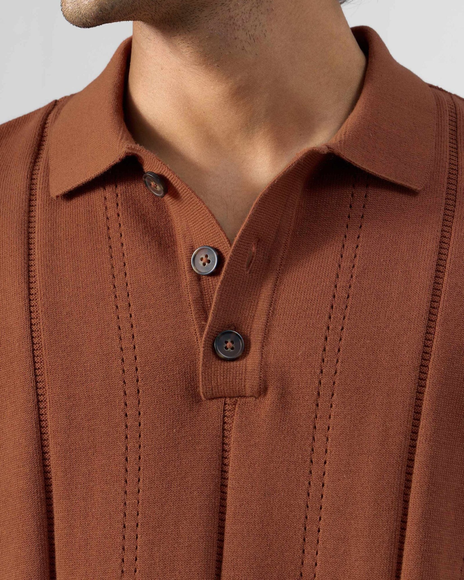 Abeer Polo T-Shirt - Cotton Knit Regular Fit - Image 4
