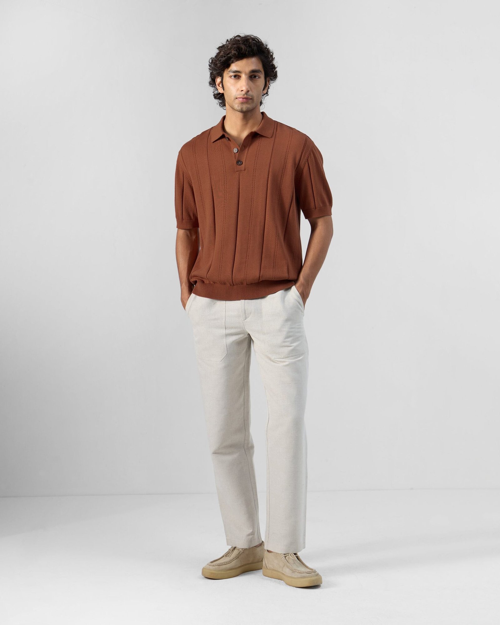 Abeer Polo T-Shirt - Cotton Knit Regular Fit - Image 5