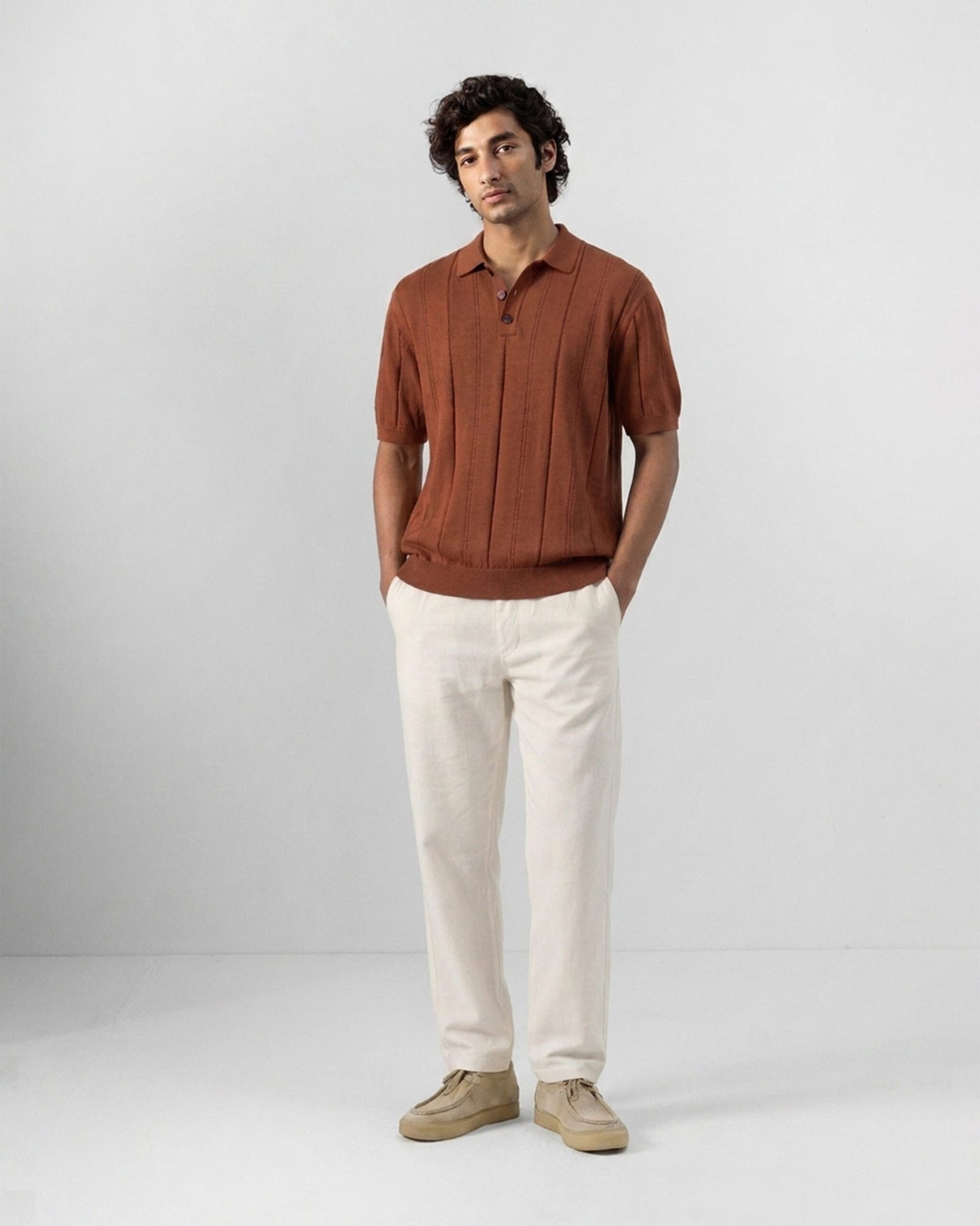 Abeer Polo T-Shirt - Cotton Knit Regular Fit - Image 8