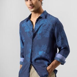 Hakuna Shirt - Printed Bemberg Slim Fit