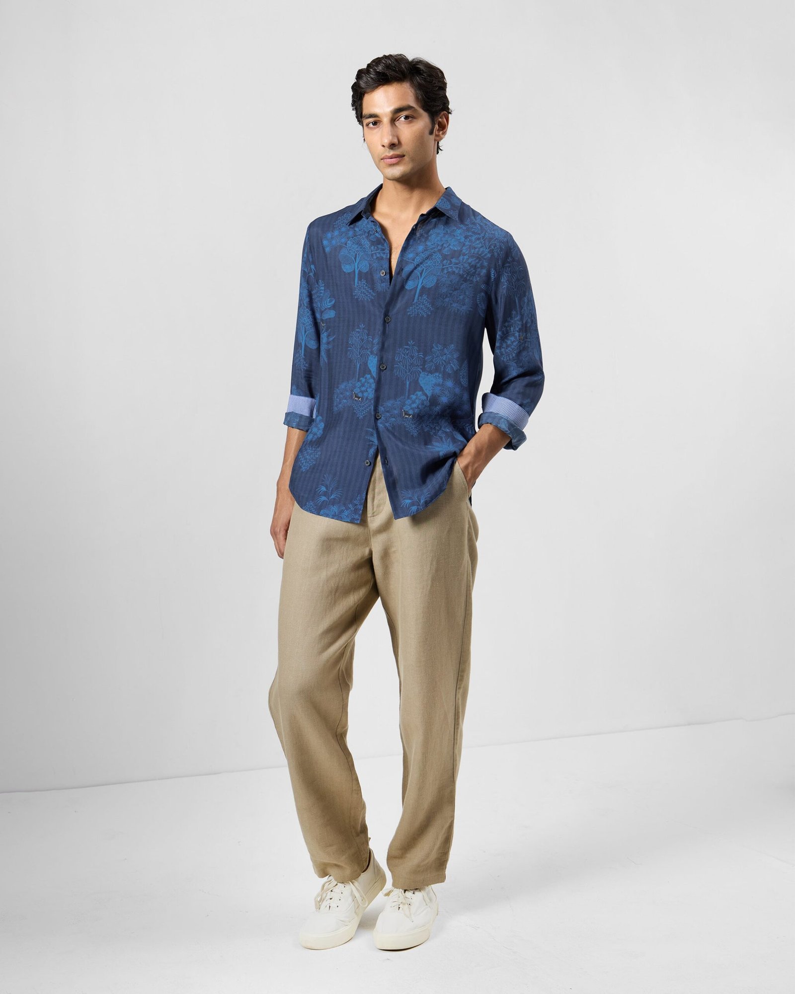 Hakuna Shirt - Printed Bemberg Slim Fit - Image 10