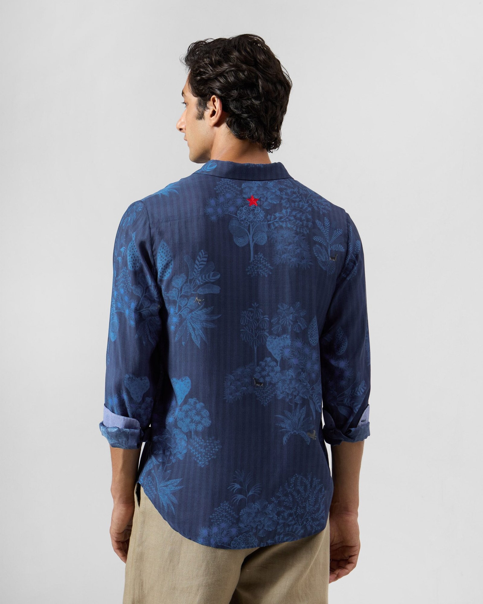 Hakuna Shirt - Printed Bemberg Slim Fit - Image 3