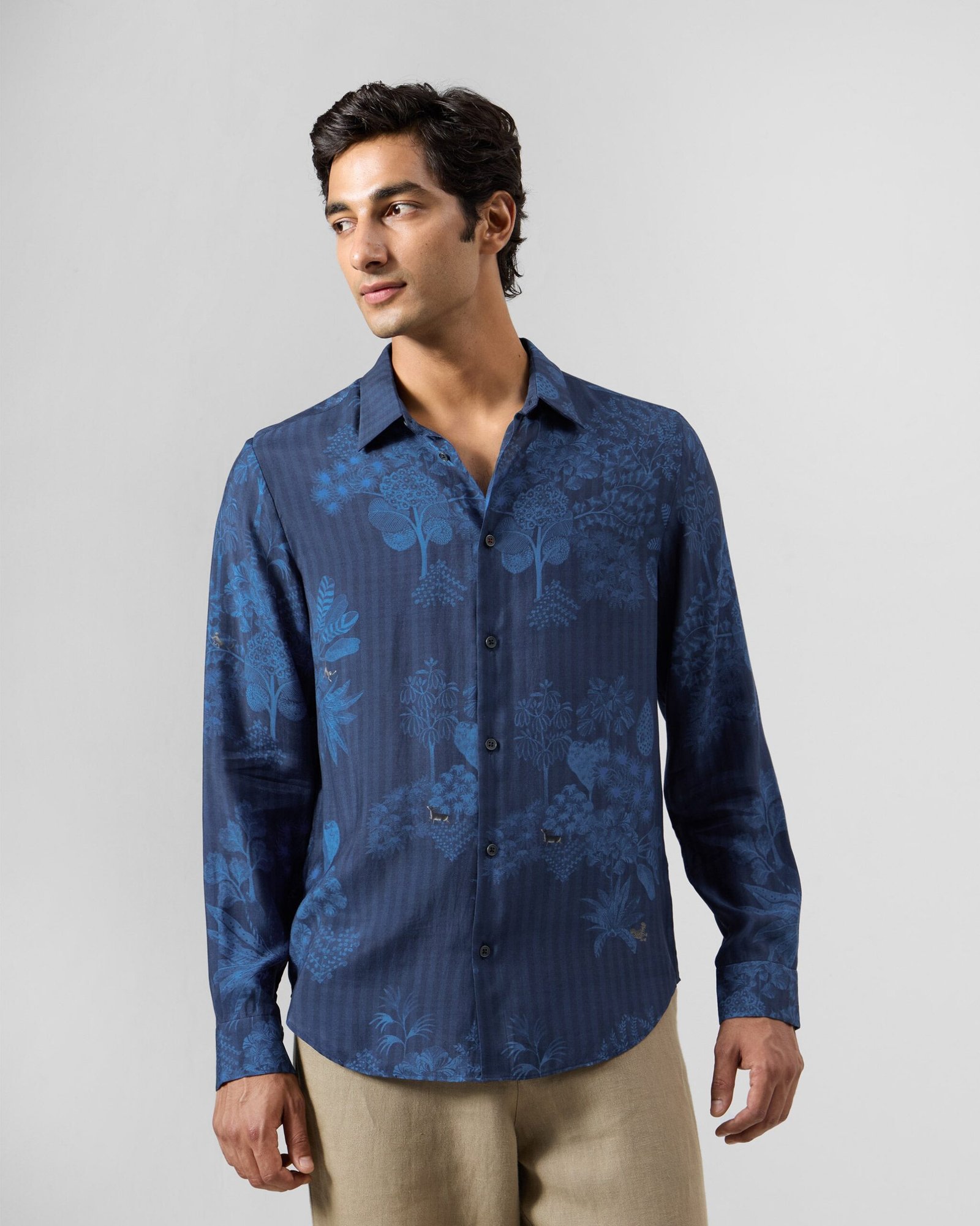 Hakuna Shirt - Printed Bemberg Slim Fit - Image 8