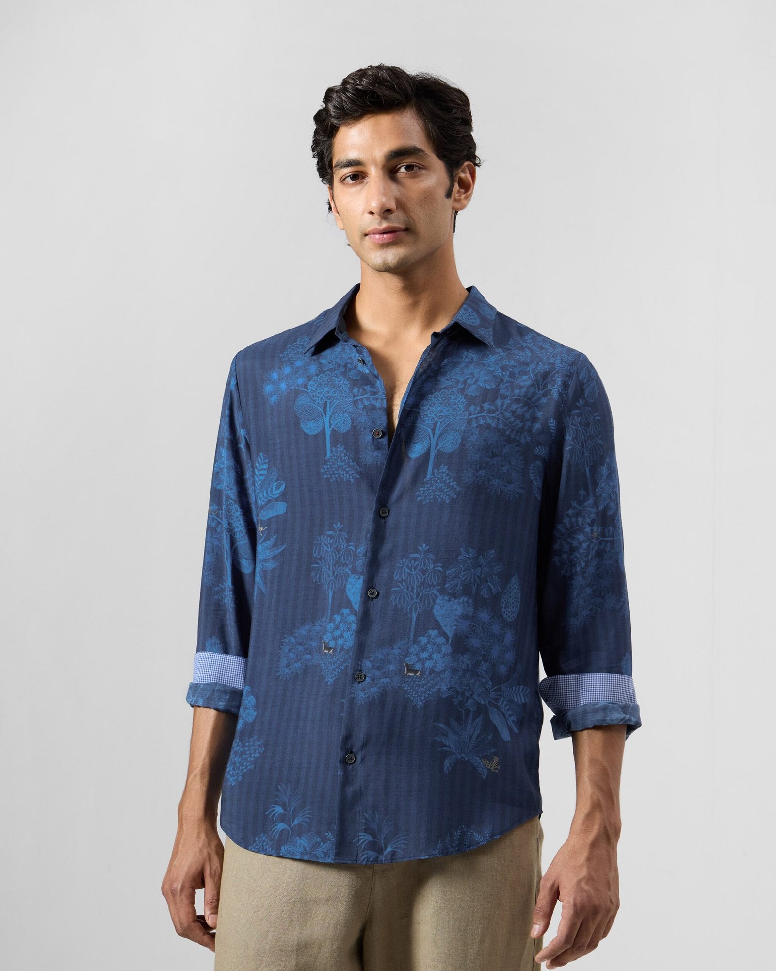 Hakuna Shirt - Printed Bemberg Slim Fit - Image 9