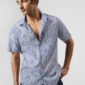 Ganga Shirt - Block-Printed Cotton