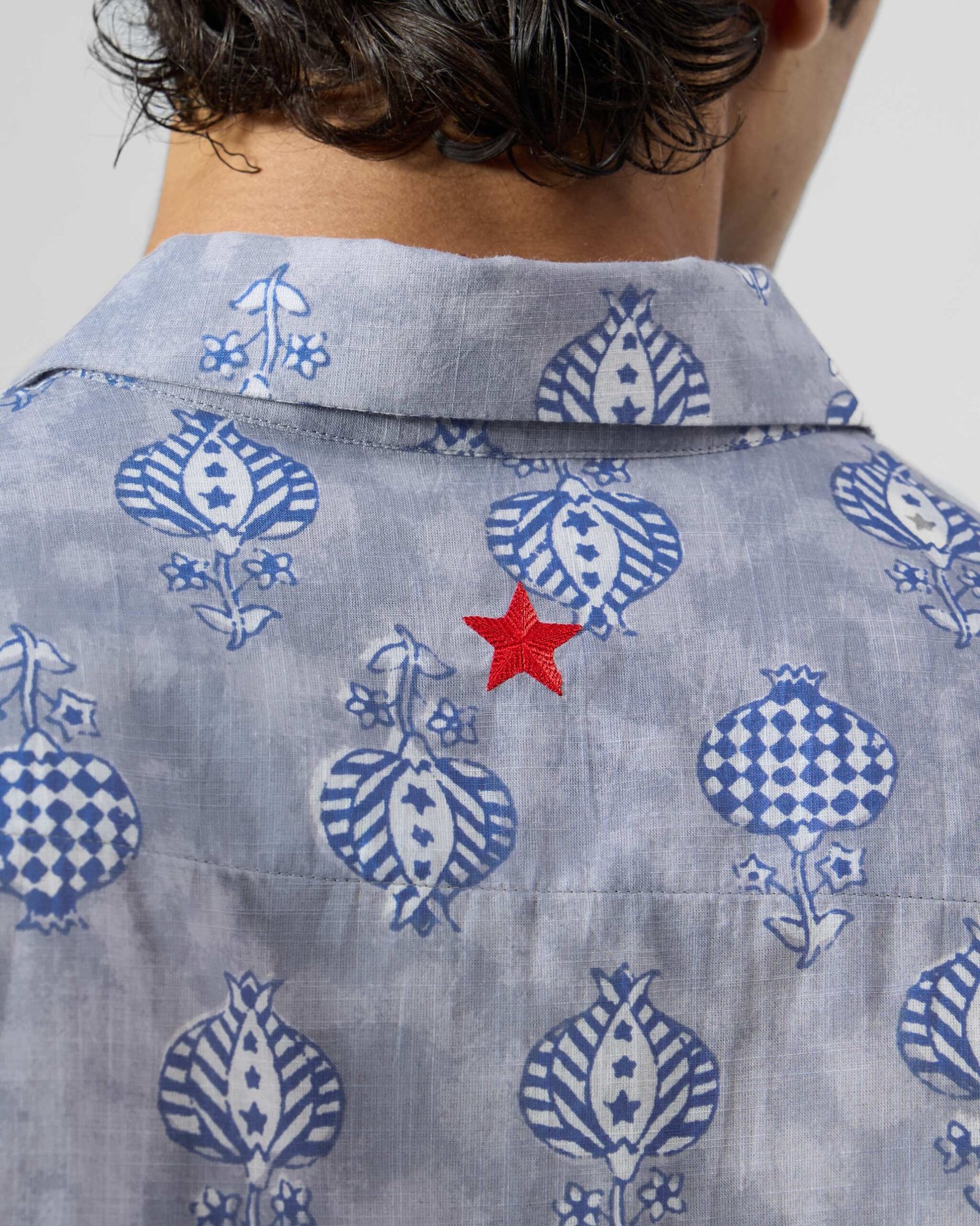 Ganga Shirt - Block-Printed Cotton - Image 4