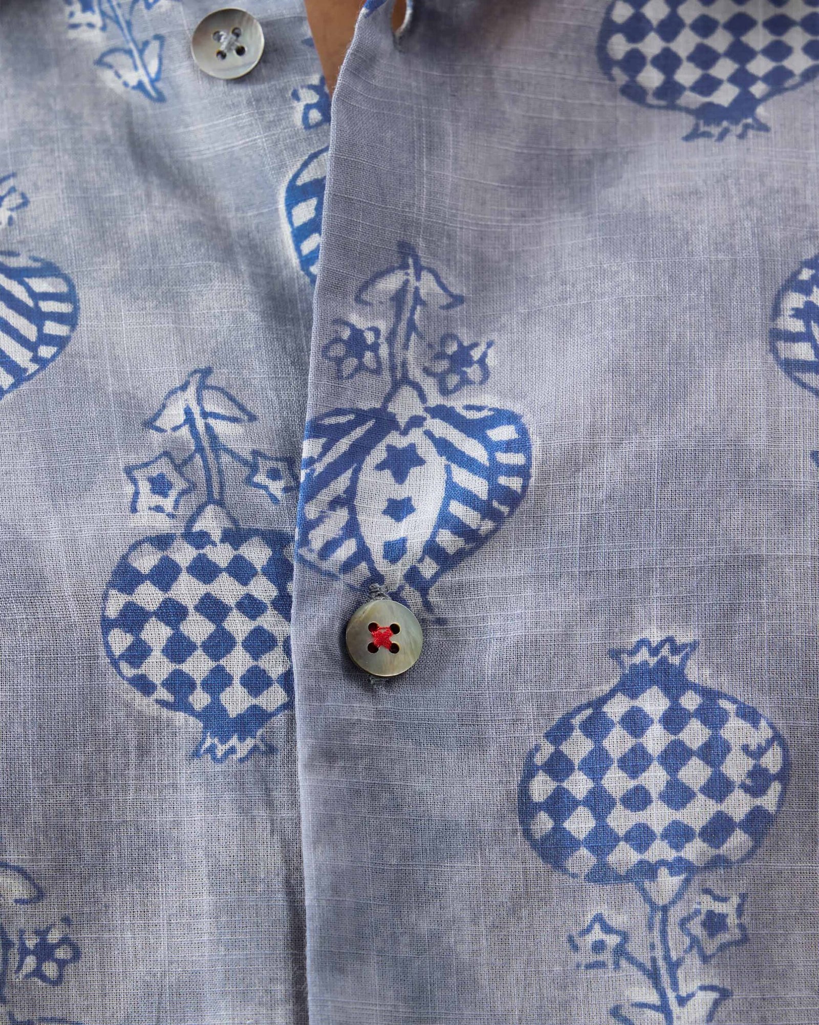 Ganga Shirt - Block-Printed Cotton - Image 5
