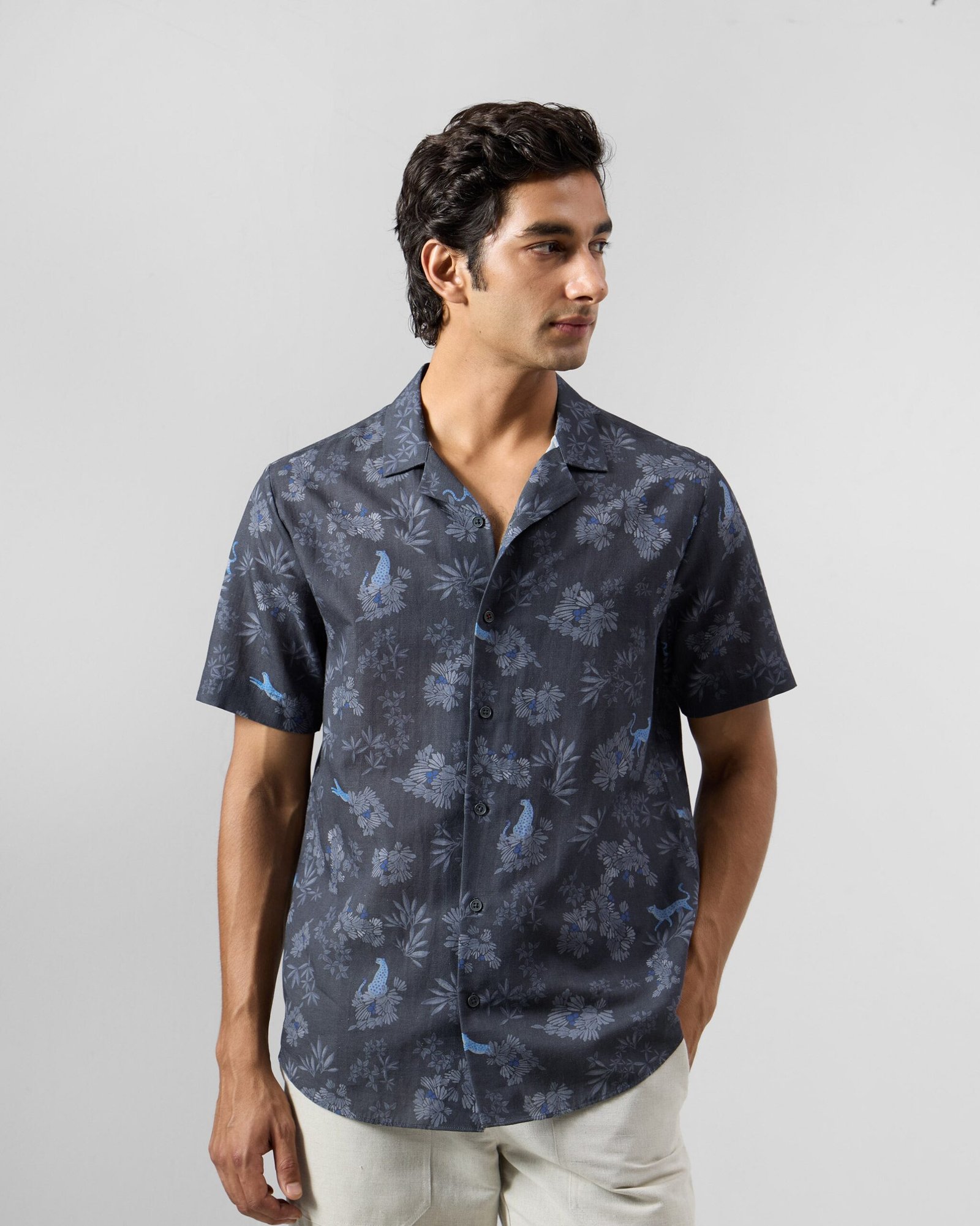 Mistari Shirt - Cotton Linen Regular Fit
