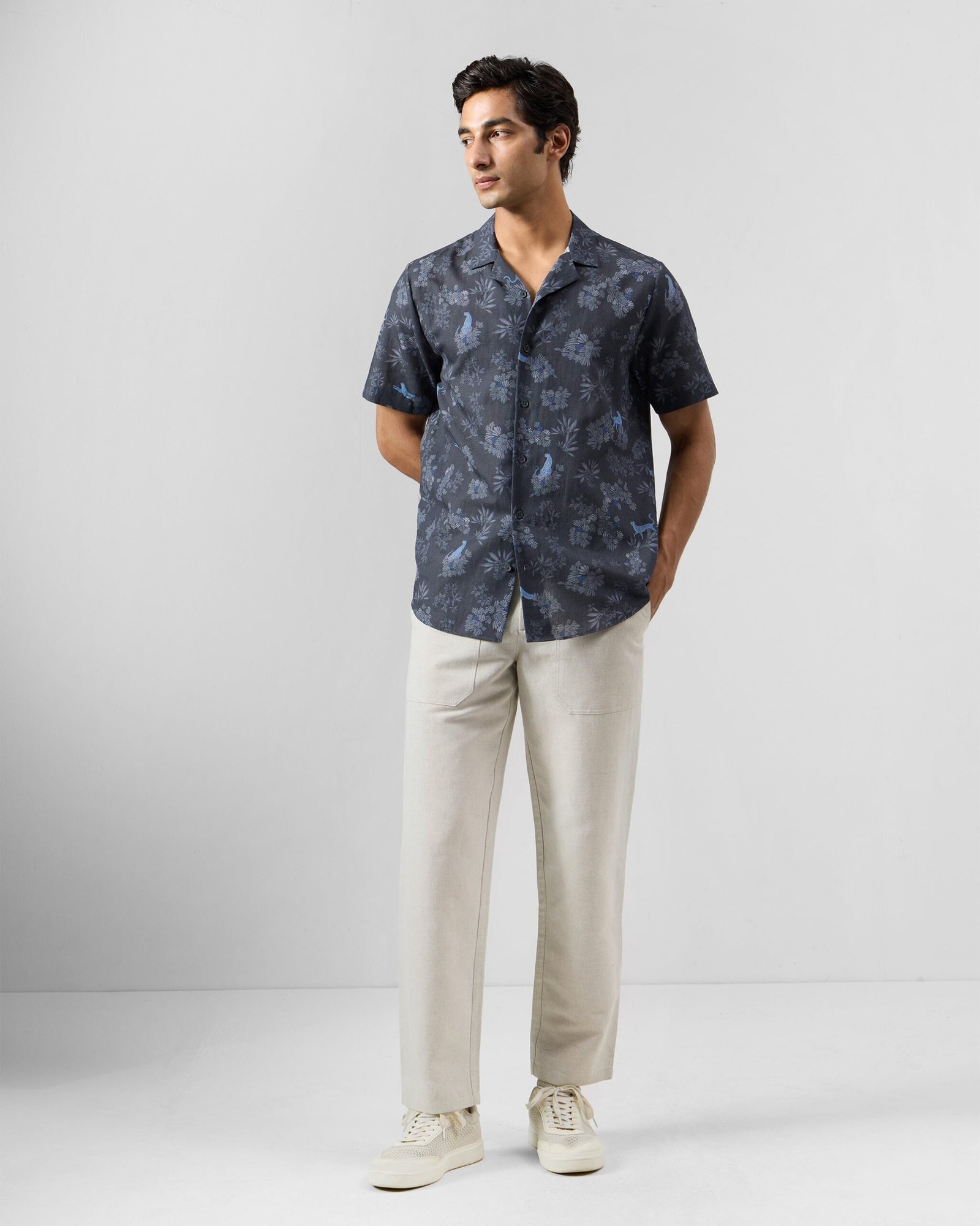 Mistari Shirt - Cotton Linen Regular Fit - Image 7