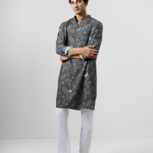 Rey Kurta - Silk Blend Classic Fit