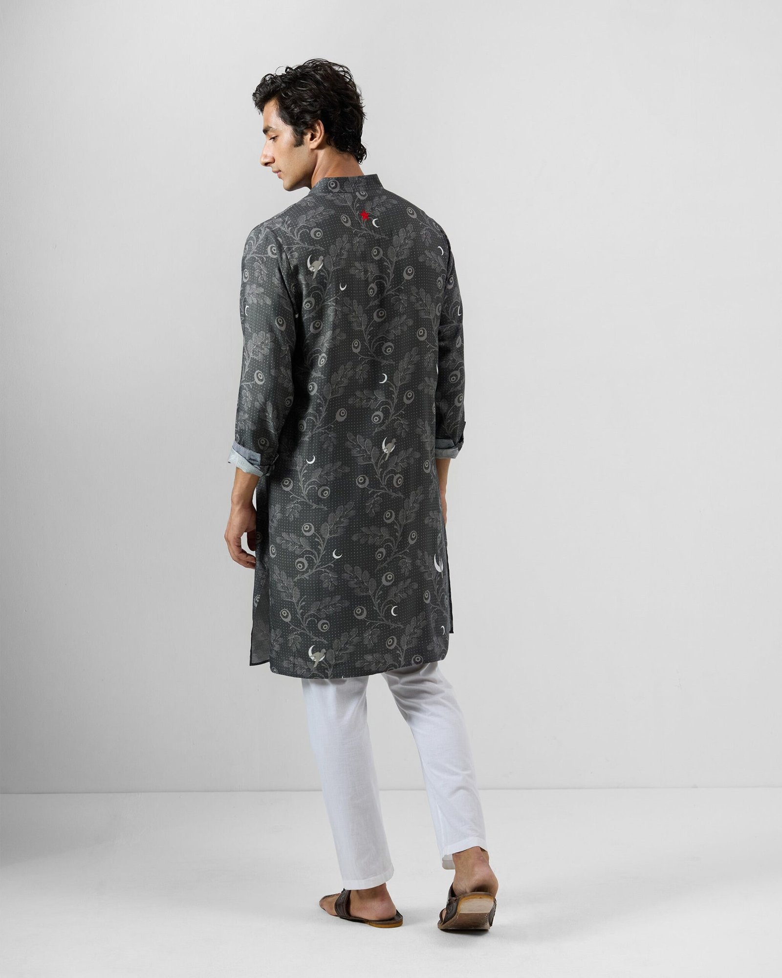 Rey Kurta - Silk Blend Classic Fit - Image 3