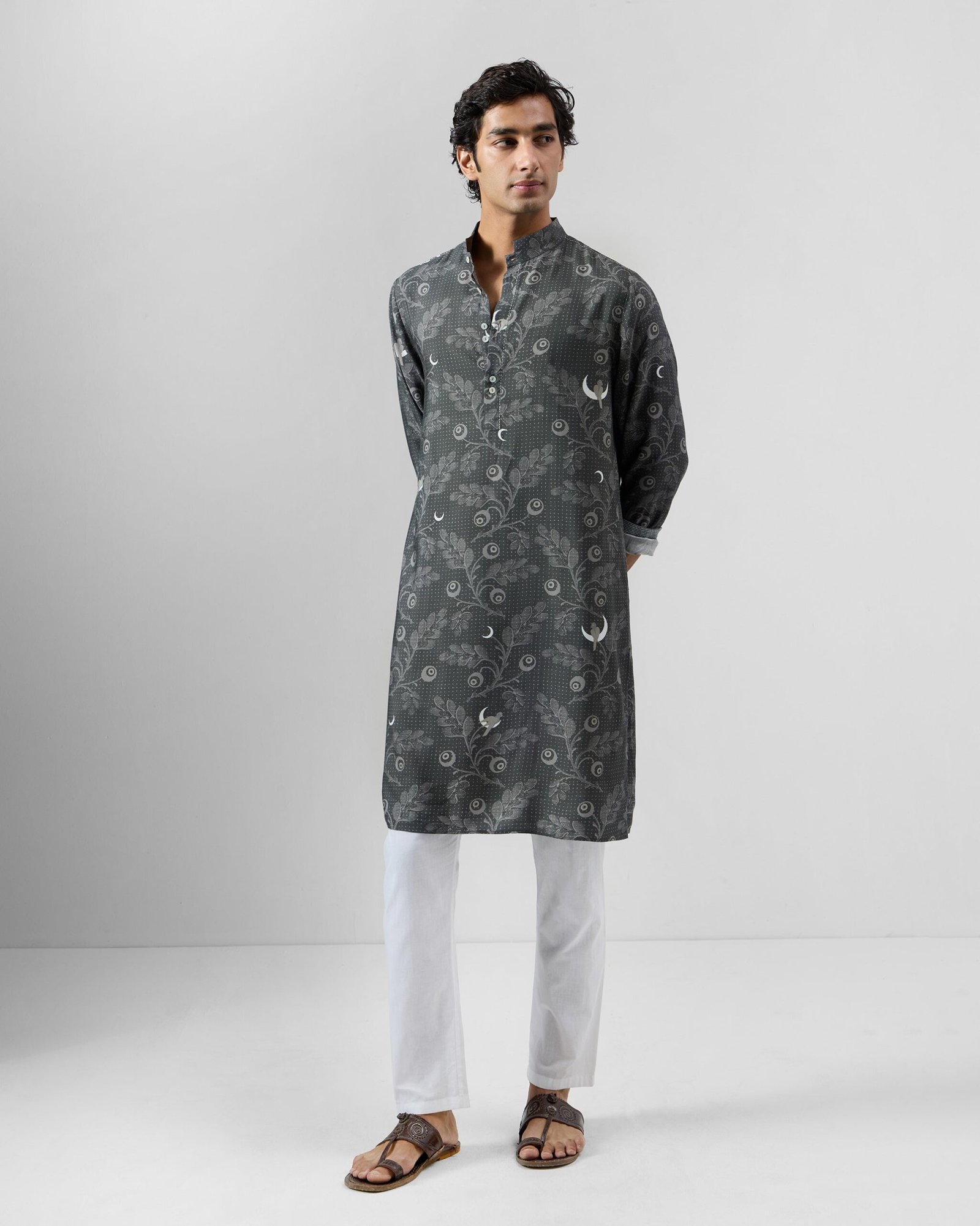 Rey Kurta - Silk Blend Classic Fit - Image 7