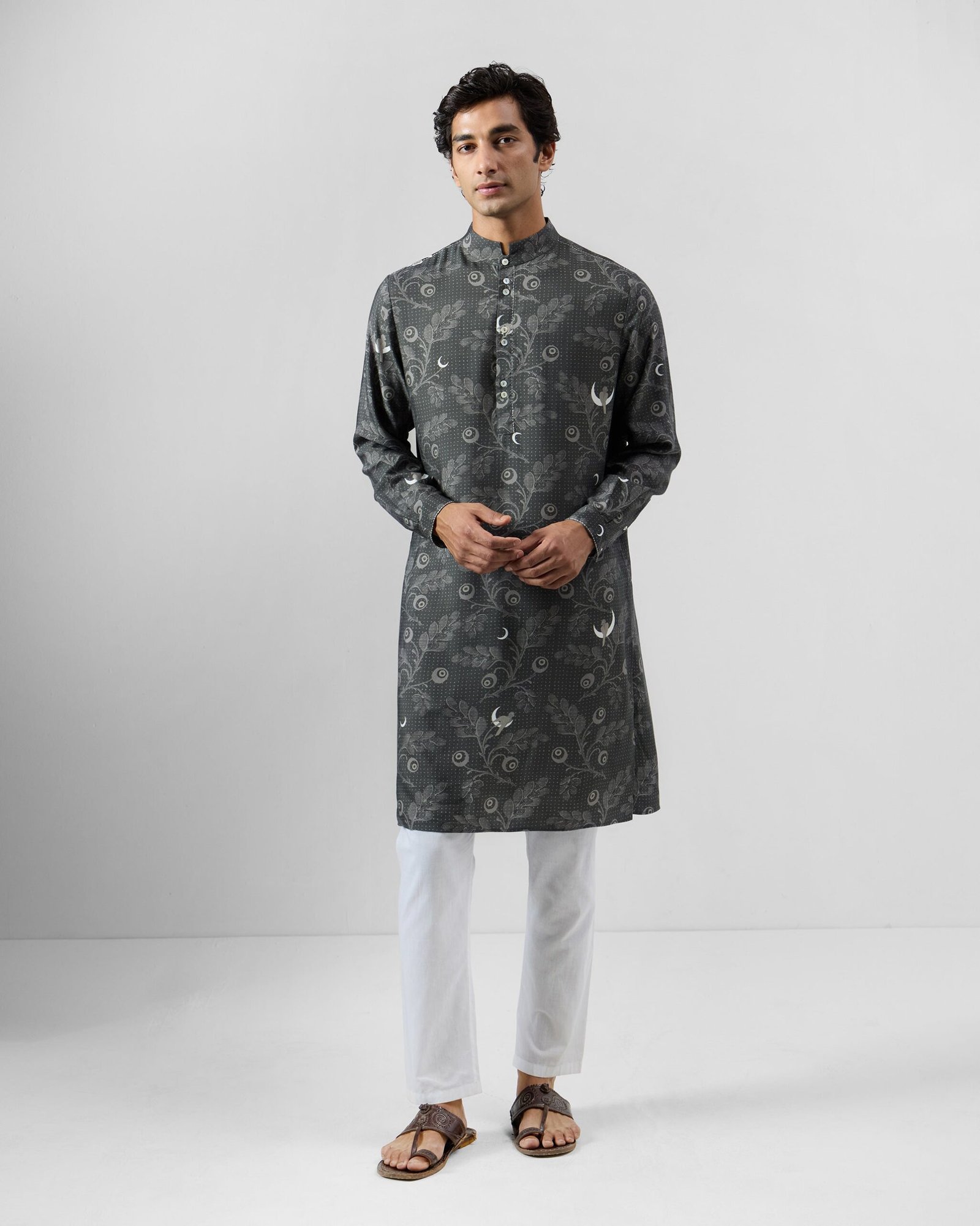 Rey Kurta - Silk Blend Classic Fit - Image 8