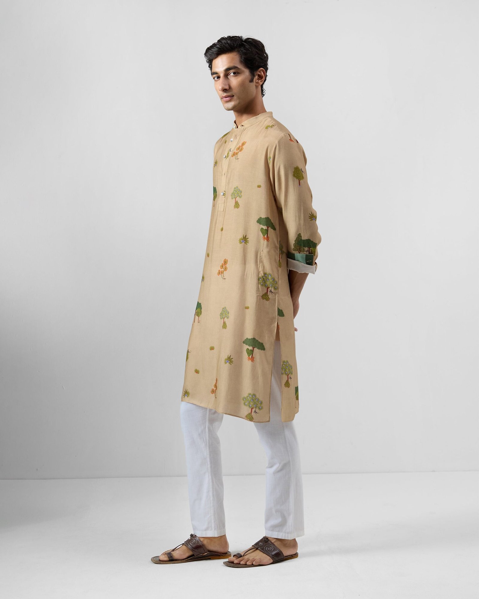 Bageecha Kurta - Bemberg Classic Fit - Image 2