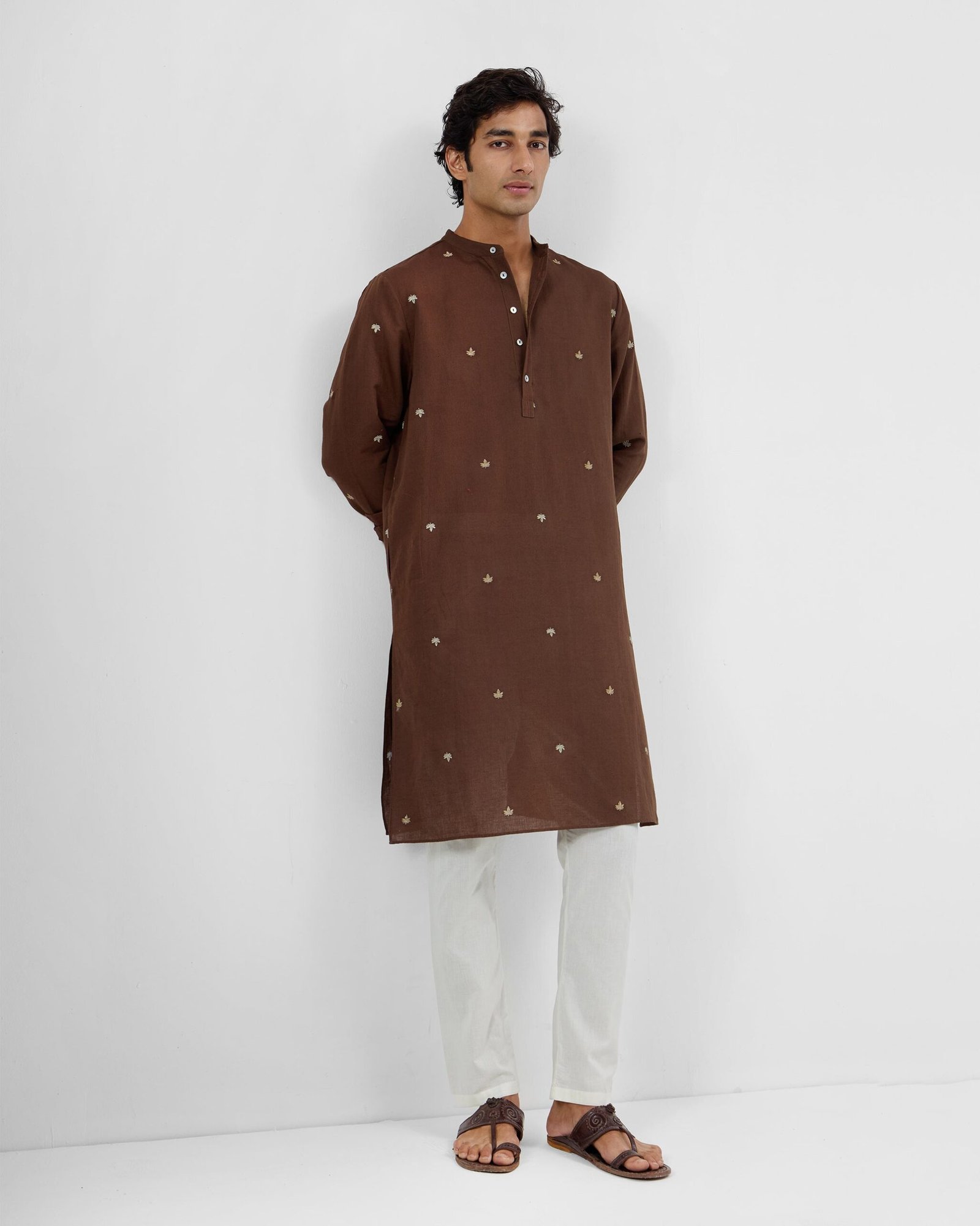 Astral Kurta - Cotton Linen Classic Fit