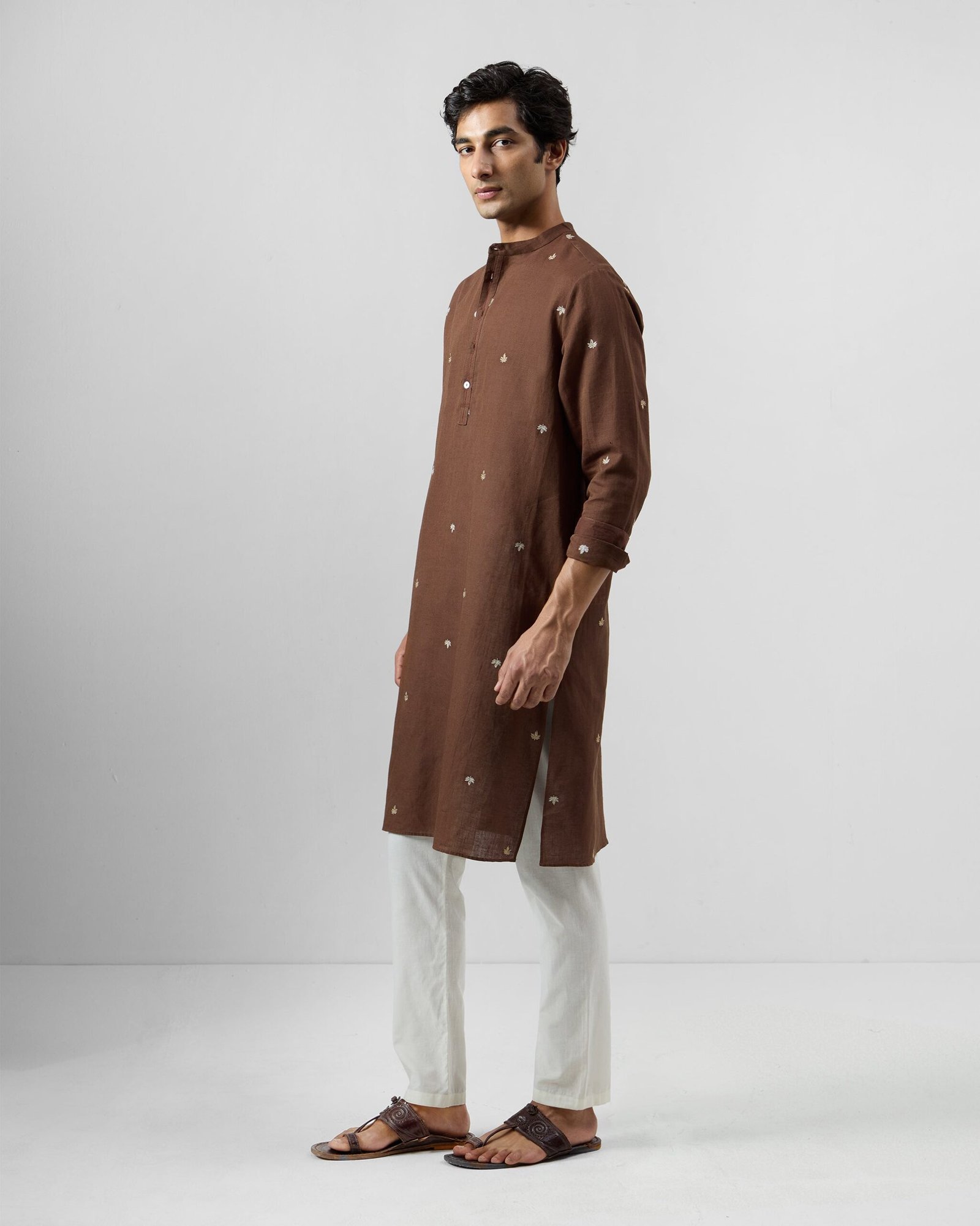 Astral Kurta - Cotton Linen Classic Fit - Image 2