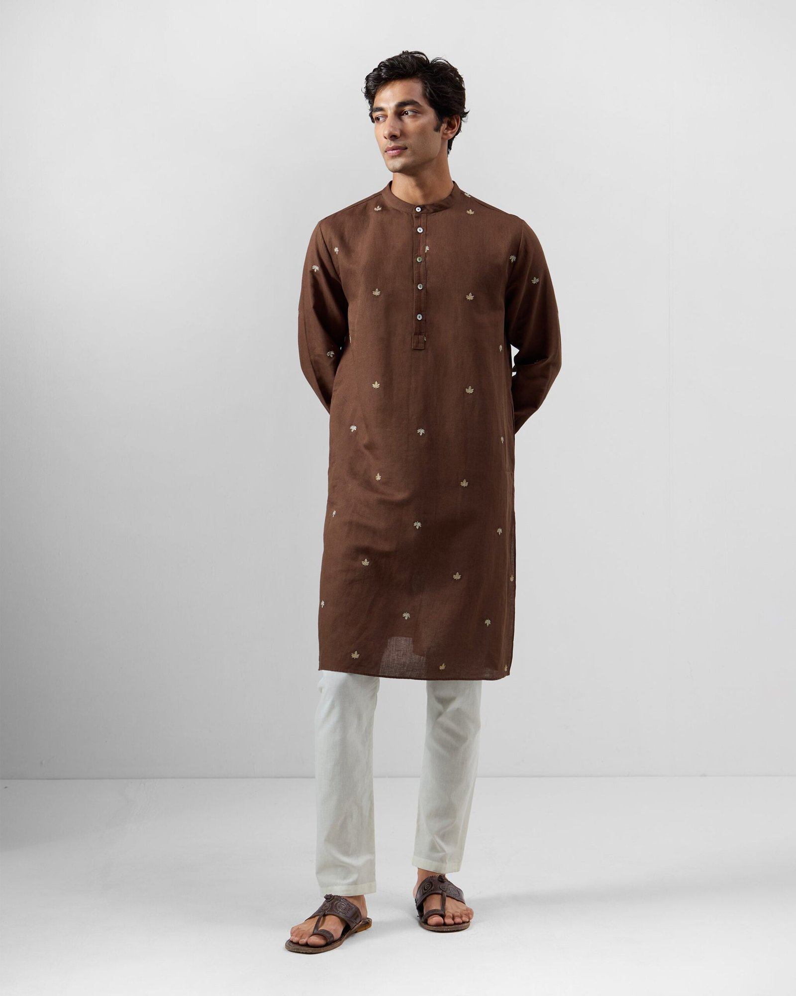 Astral Kurta - Cotton Linen Classic Fit - Image 6