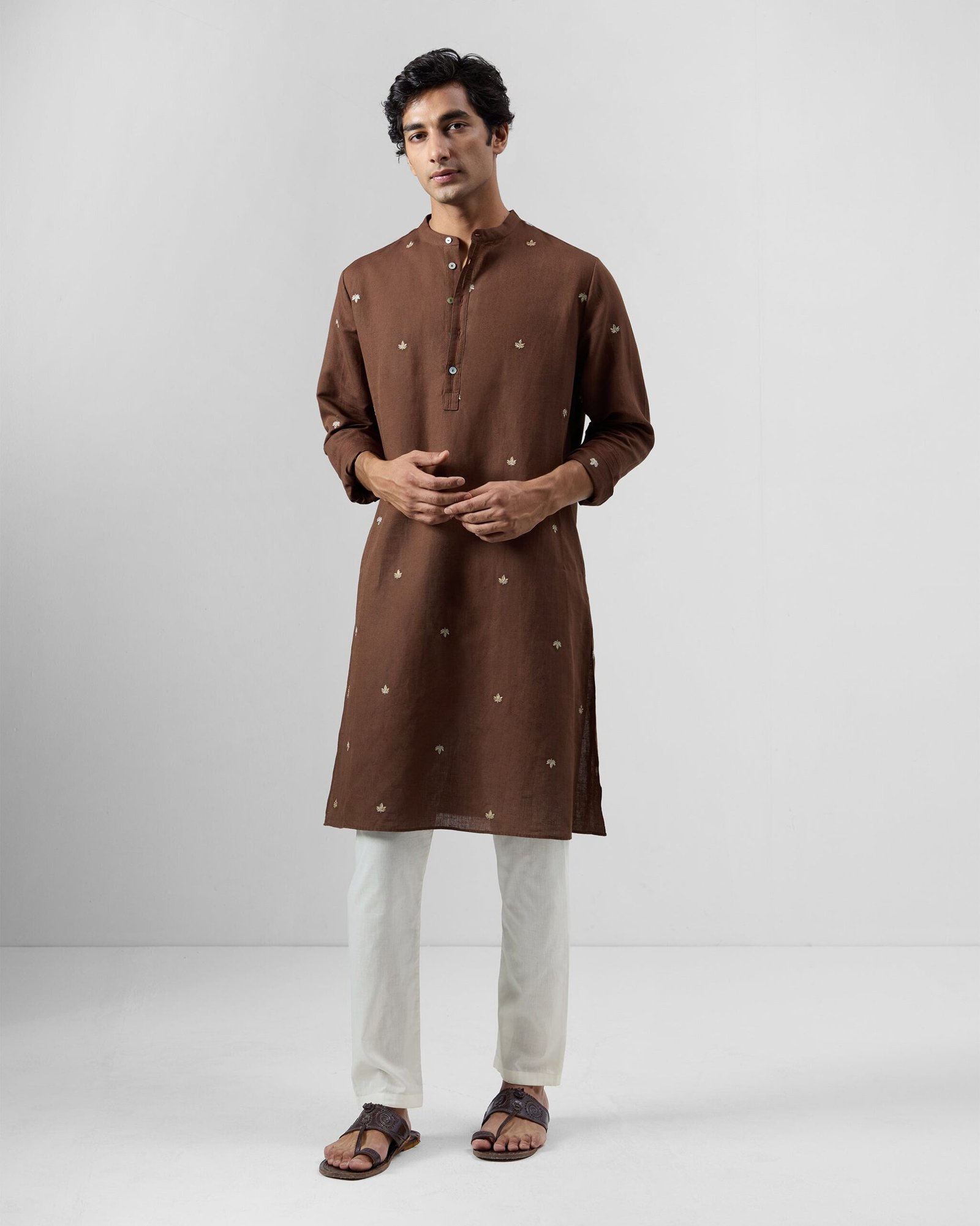 Astral Kurta - Cotton Linen Classic Fit - Image 7